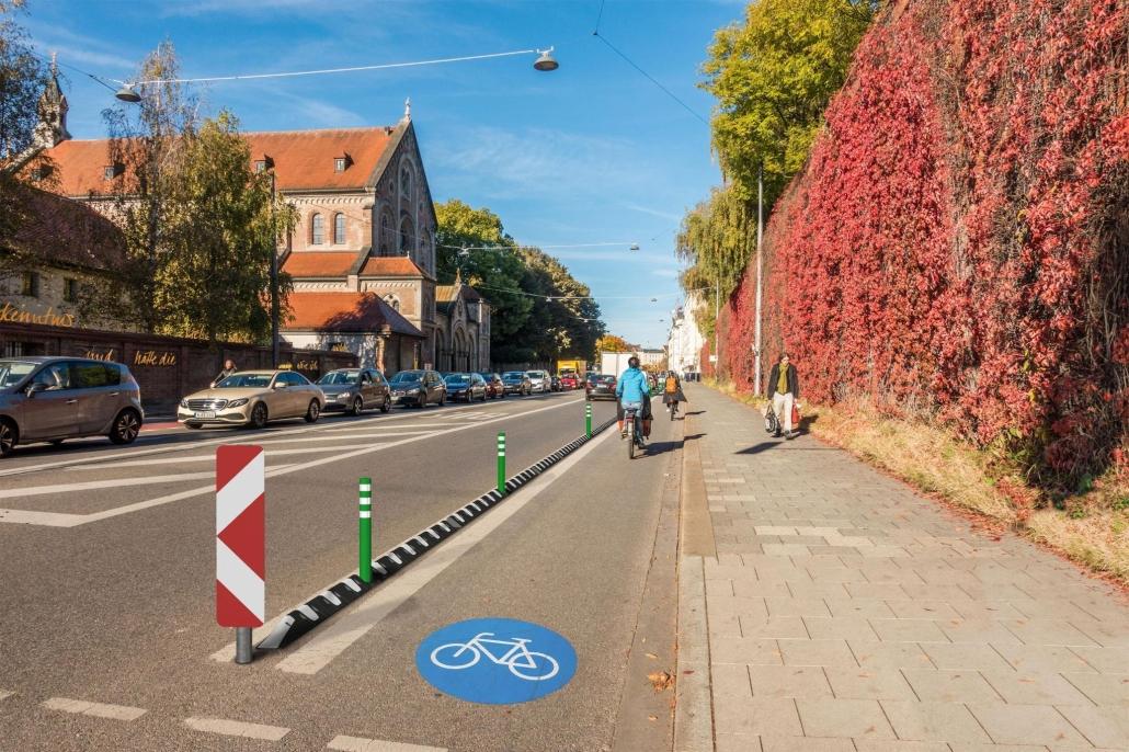 Protected Bike Lanes ein Erfolgsmodell mit Verbesserungspotenzial GreenCity e.V